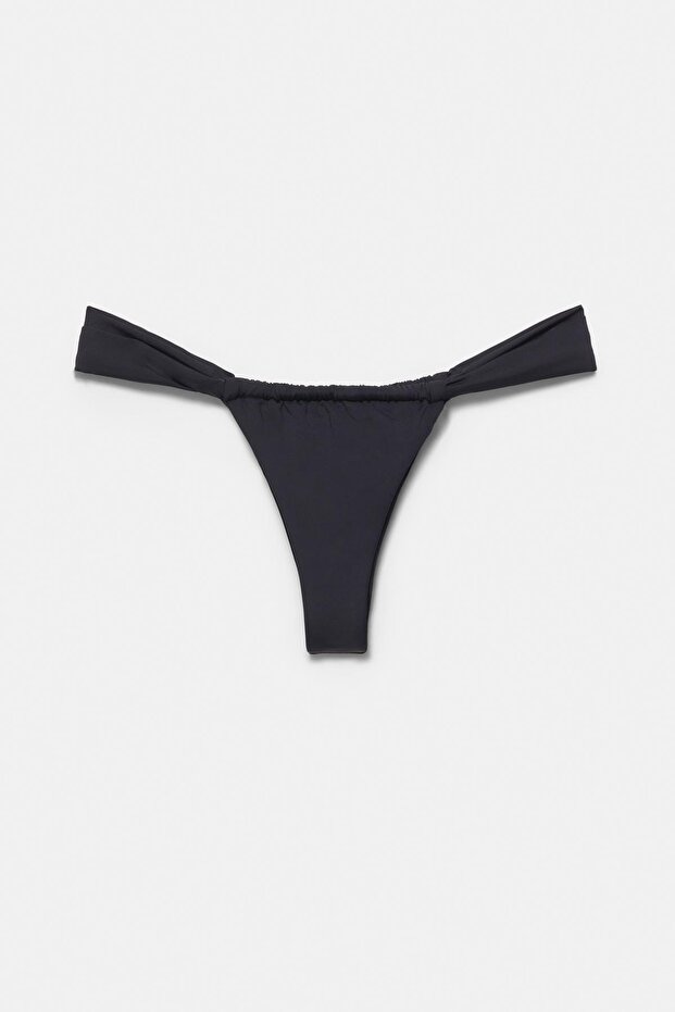 Büzgülü bikini altı - 5