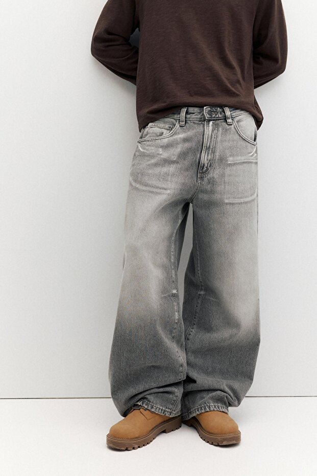 Geniş paça jean - 3