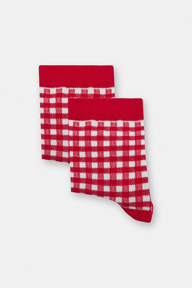 Pötikareli çorap - 2