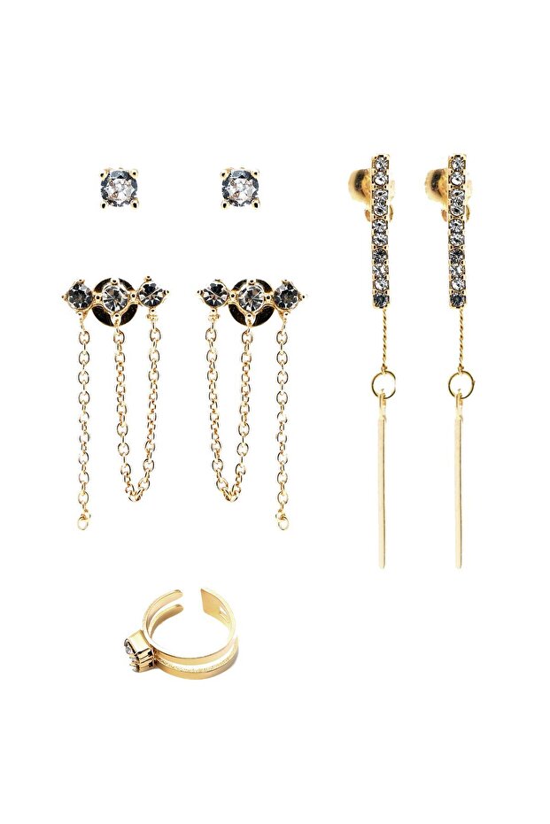 Kelepçe küpe paketi - 3