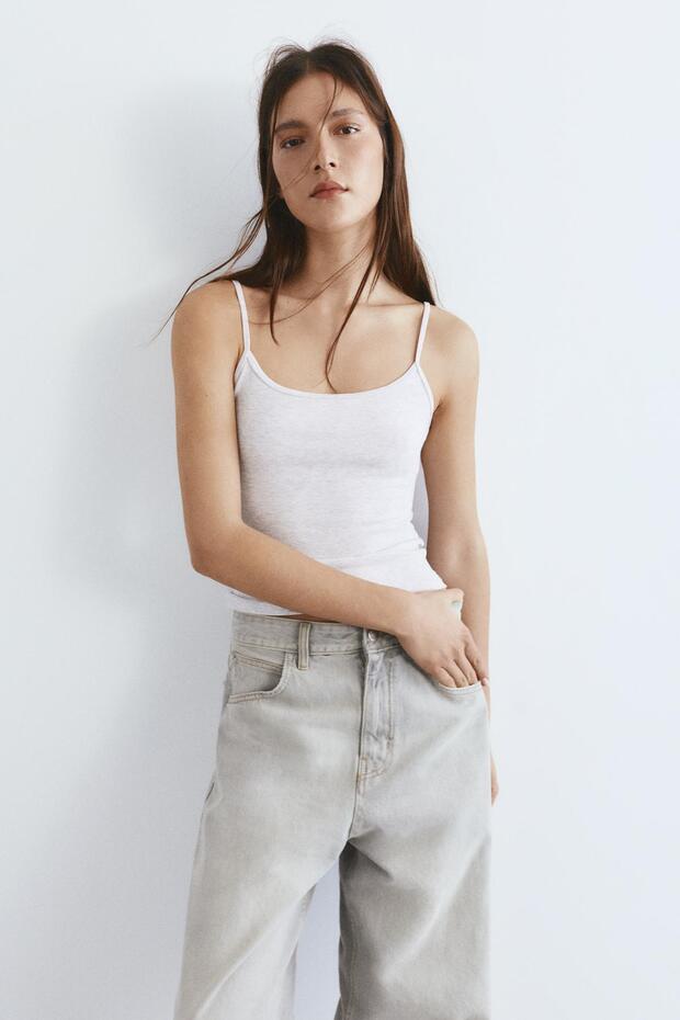 İnce askılı tişört - 2