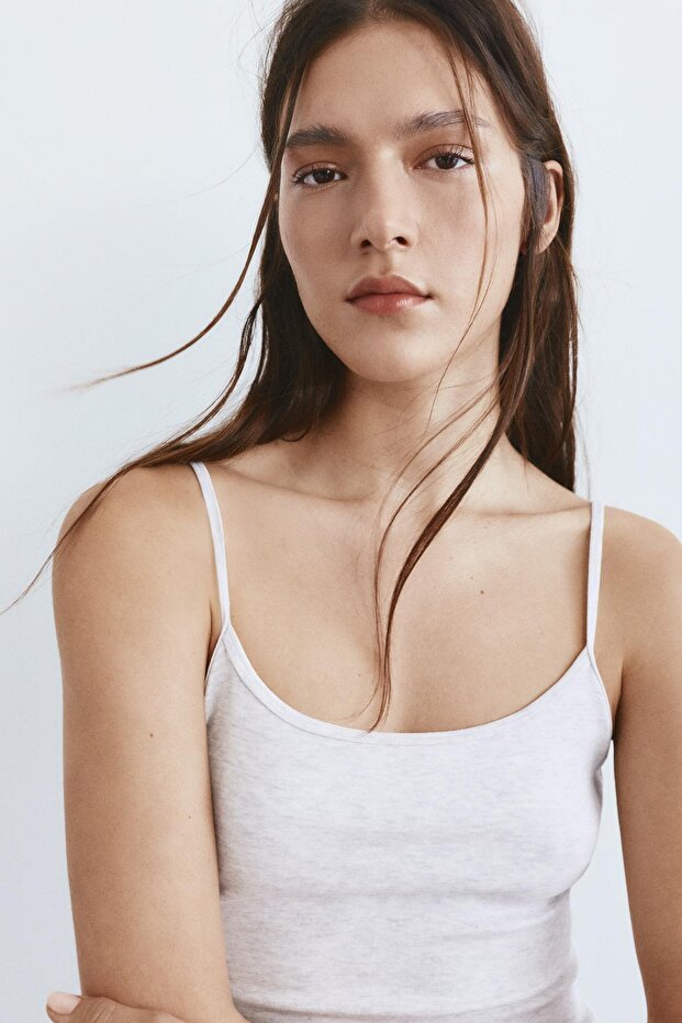 İnce askılı tişört - 3