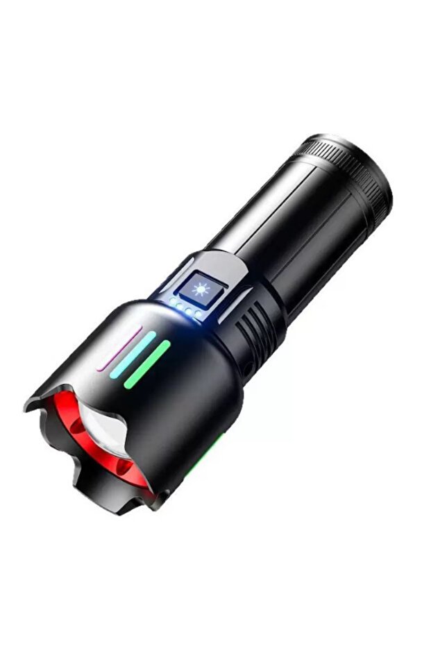 مصباح يدوي احترافي من سبائك الألومنيوم CB-W522D - قوة إضاءة 2000 لومن
