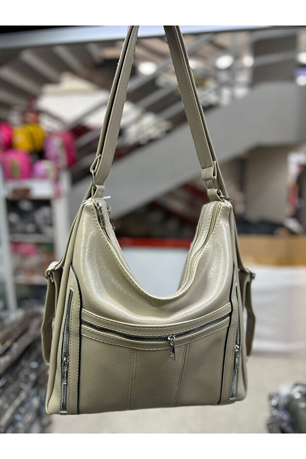 Women's Large Size Shoulder Backpack for Daily Use Stylish