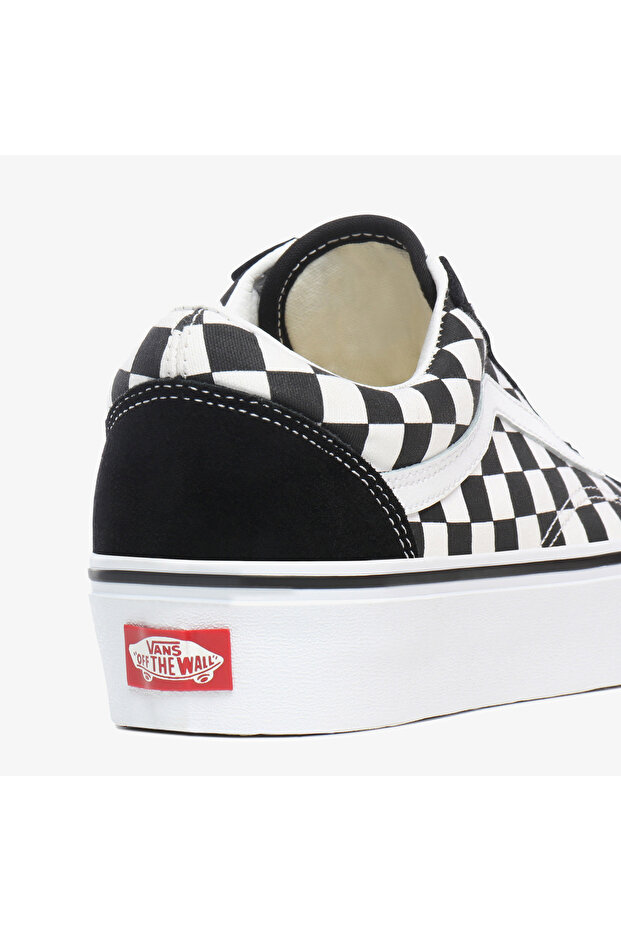 Ua Old Skool Platform Kadın Siyah Sneaker - 3