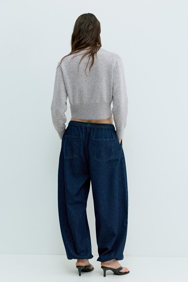 Kısa düğmeli hırka - 5