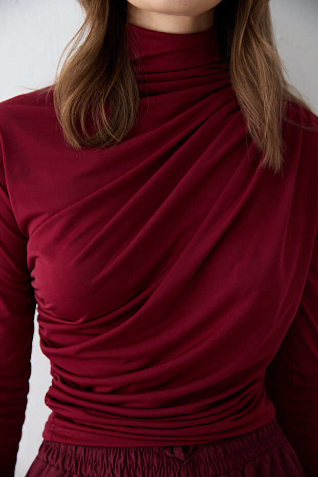 Sandy Drapeli Bluz 68-6233 - 5