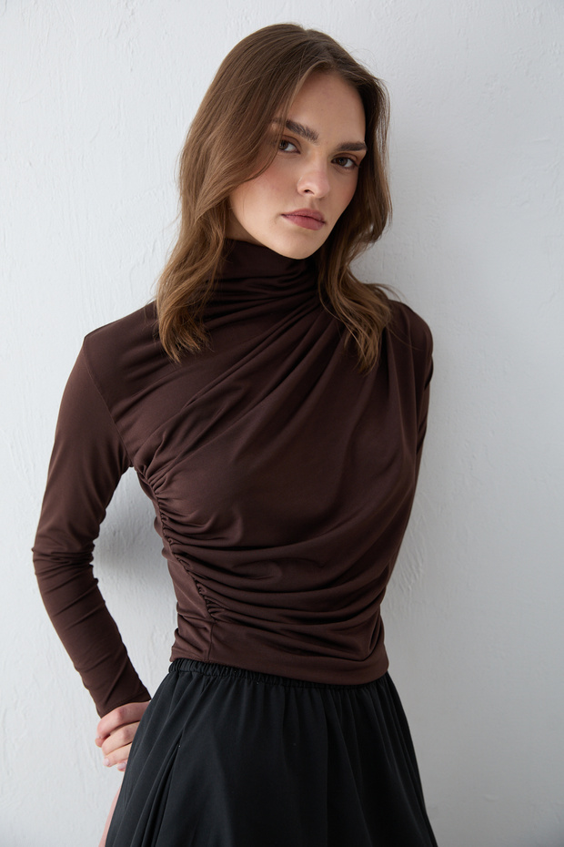 Sandy Drapeli Bluz 68-6233 - 6