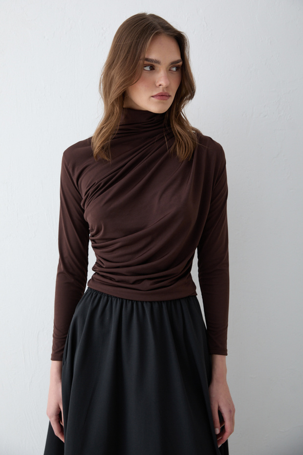 Sandy Drapeli Bluz 68-6233 - 4