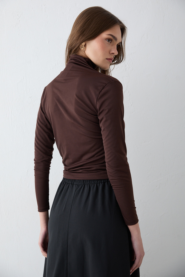 Sandy Drapeli Bluz 68-6233 - 8