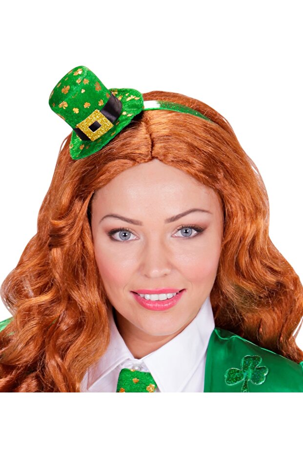 طوق رأس صغير على شكل قبعة لعيد القديس باتريك - 3