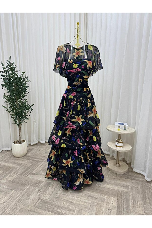 فستان عيد طويل من الشيفون - 7