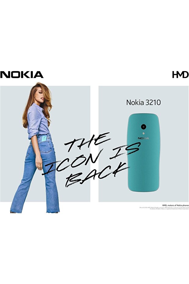 3210 Cep Telefonu, Çift SIM, Mavi - 3