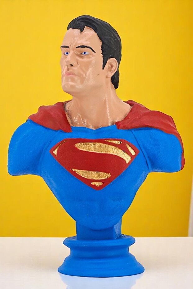 Süpermen Büst Figür - 1