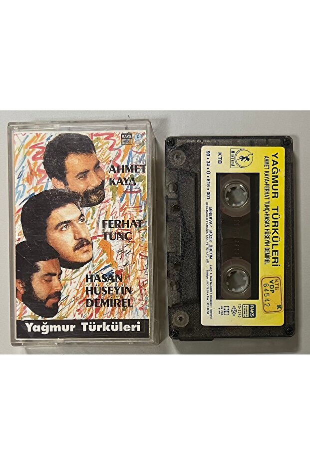 Rain Turquoise by Ahmet Kaya - Ferhat Tunç - Hasan Hüseyin Demirel Paper Printing Cassette