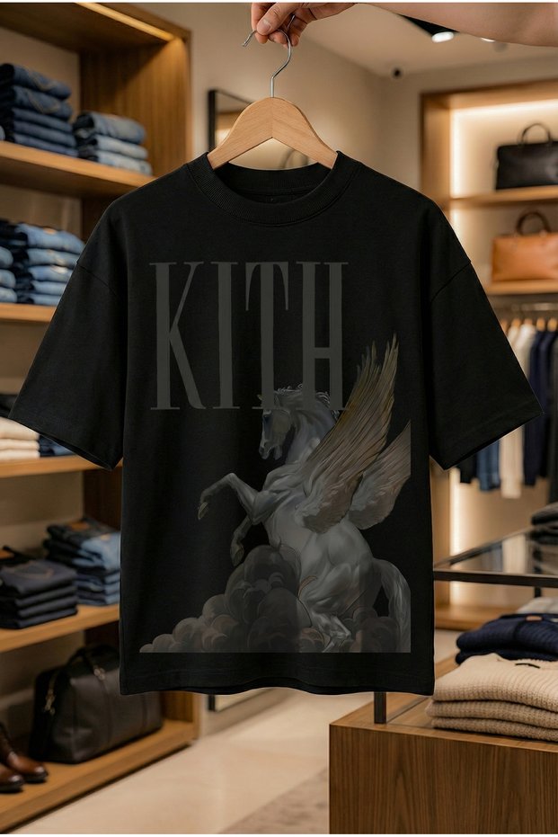 Summer Short Sleeve T-Shirt Anti-Sweat Cotton Pack Printed T-Shirt Kith at