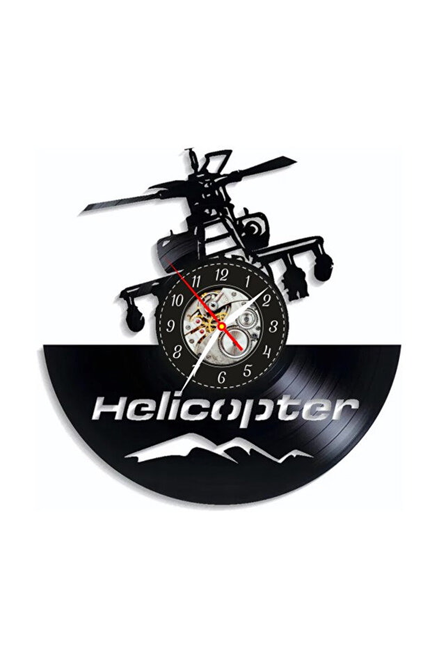 Wall Clock - Helicopter - 1