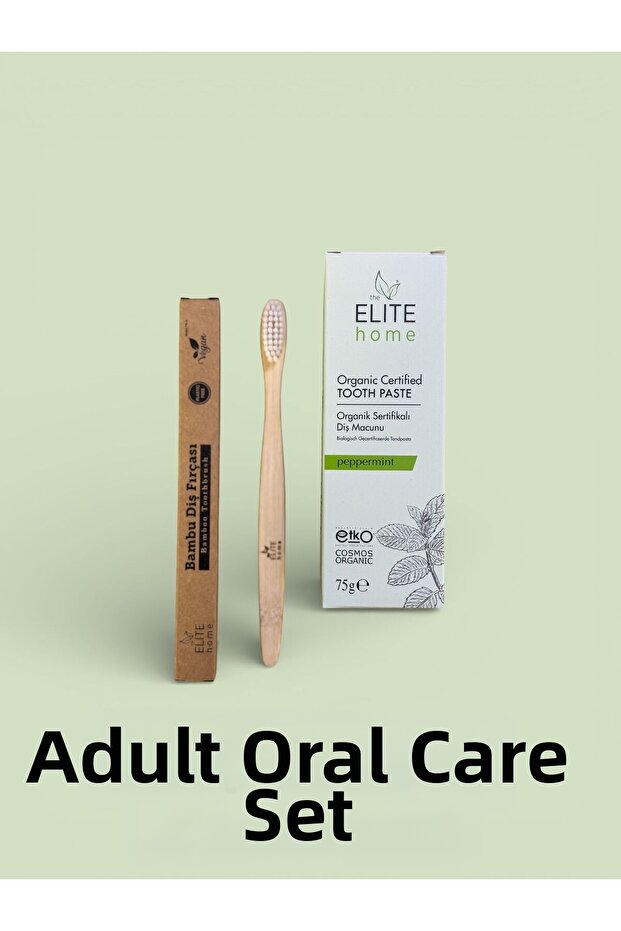 Organic Certified Toothpaste (Adult Oral Care Set)