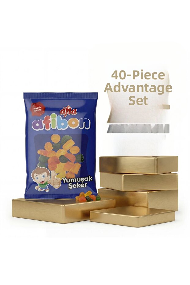 أفيبون سكر ناعم 40×80 جرام - 2