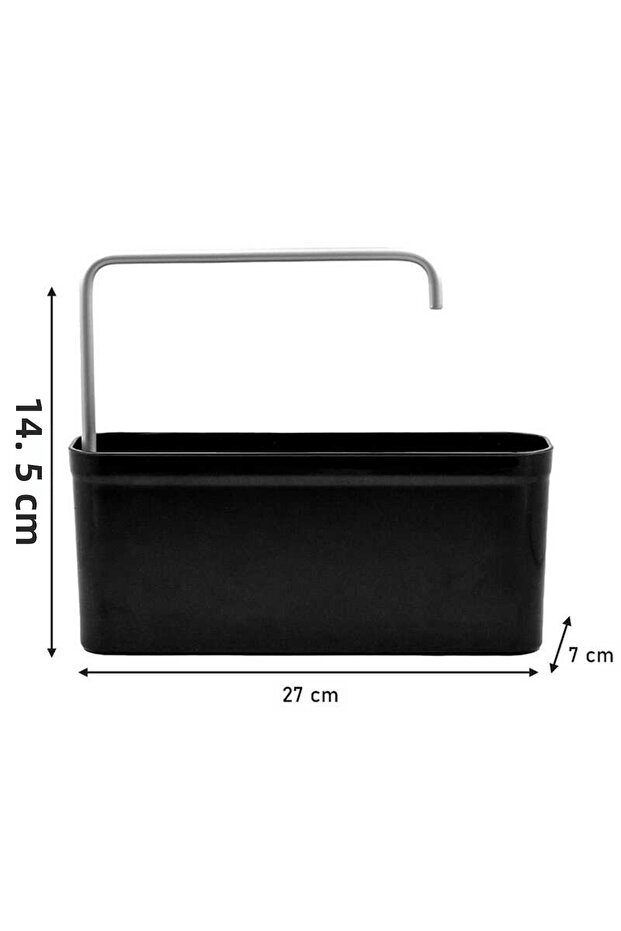 بريمانوفا منظف سائل للمطبخ/علبة إسفنجة - أسود - 5