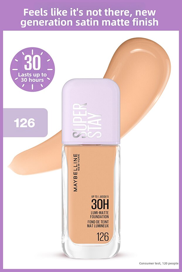 Super Stay Lumi Matte Foundation - 126