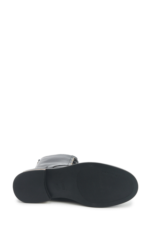 TILMEY3 5PR Siyah Kadın Düz Bot - 4