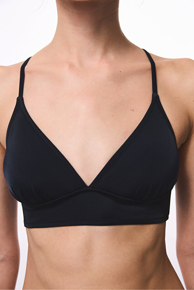Siyah Bralet Bikini Üstü - 3