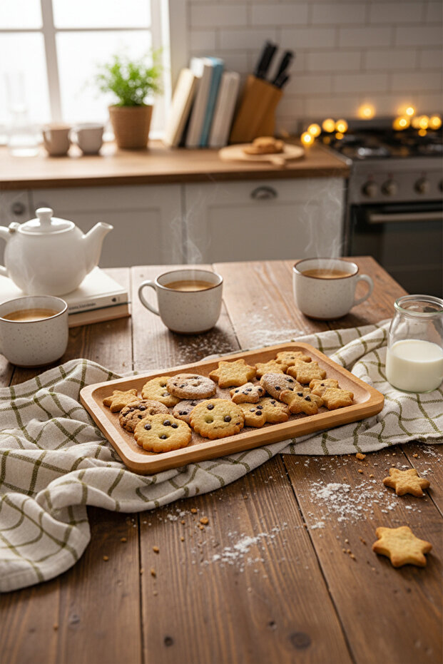 Emmy - Dikdörtgen Tabak 18 cm - 4