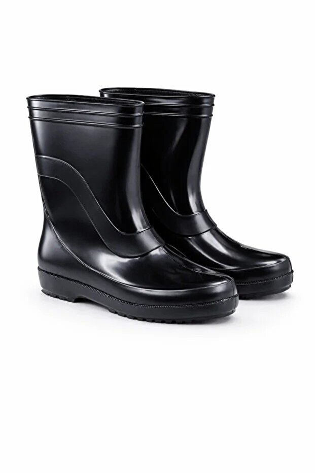 Non-Slip Sole Waterproof Short Size Garden-Work Boots