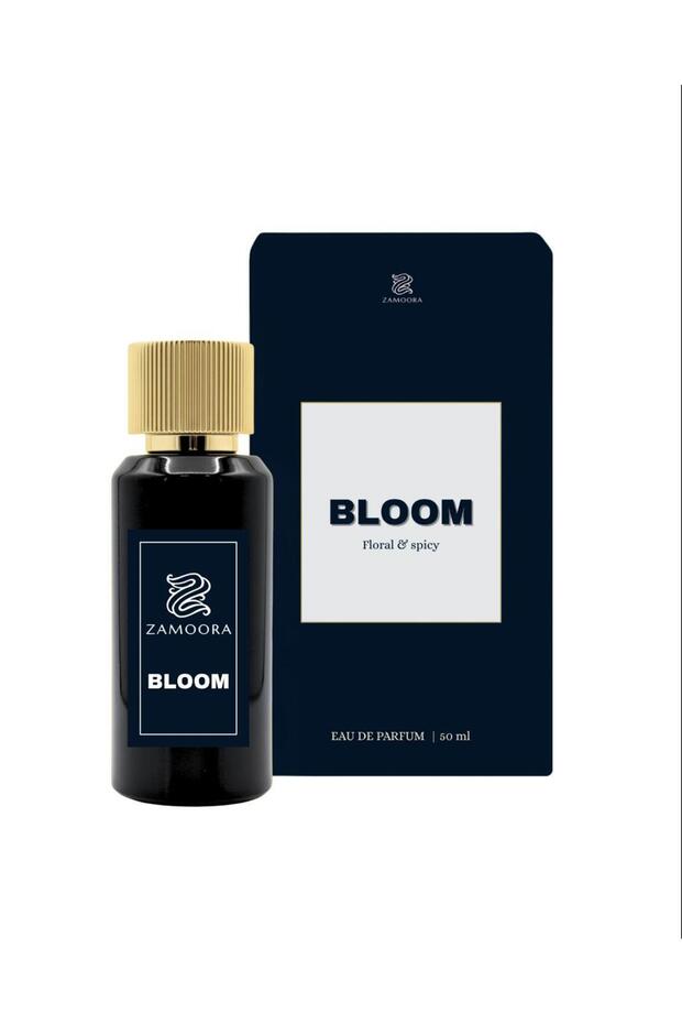 Bloom Eau de Parfum, 50ml – Powerful Long-Lasting Bergamot, Oud & Leather ,Unisex Fragrance
