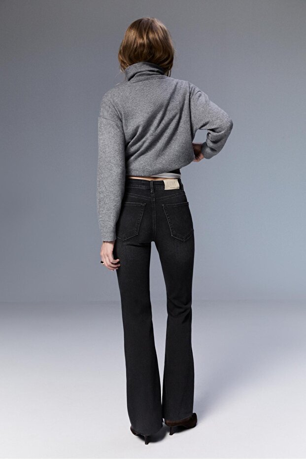 İspanyol paça slim fit jean - 5