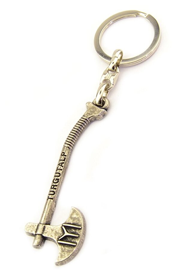 Ottoman Kayi Axe Nickel Keychain