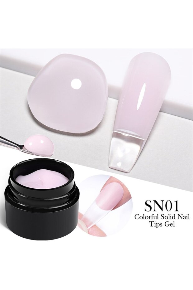 5 gr Solid Nail Tips Jel SN01 - 2