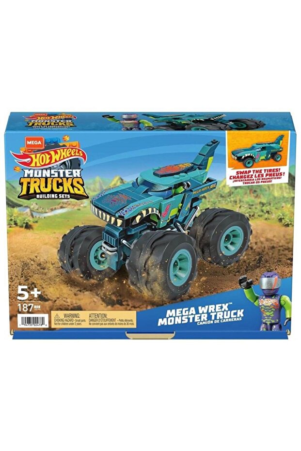 Mega Hot Wheels WREX Monster Truck HDJ95