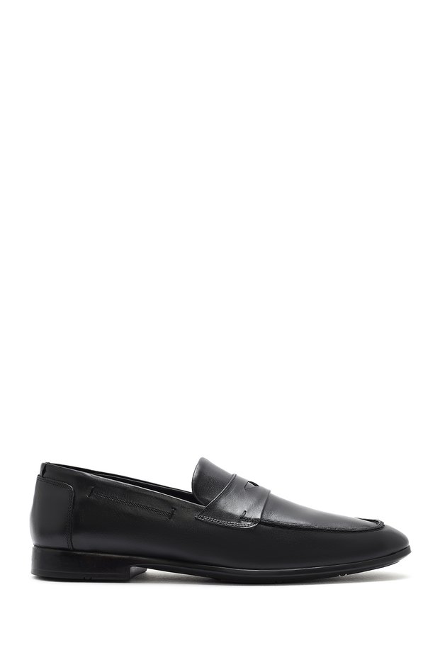 Men's Black Genuine Leather Genuine Leather Casual Shoes Casual Daily Shoes 25Sfd751118