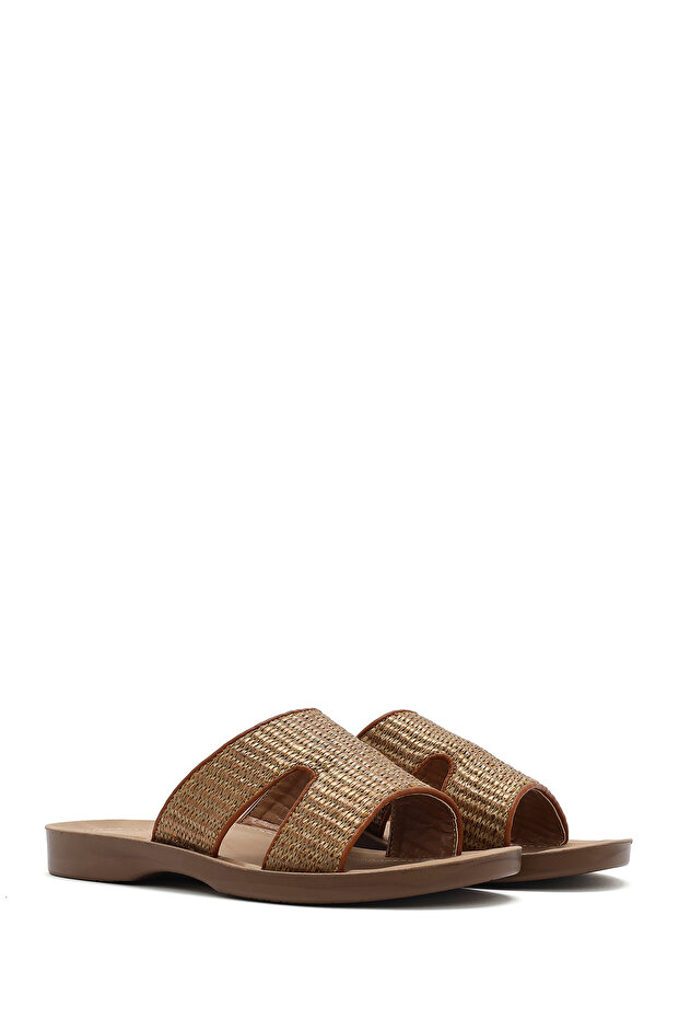 Kadın Taba Hasır Terlik 25SFE4636M7 - 3