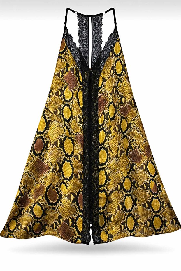 Şahmeran Satin Nightgown