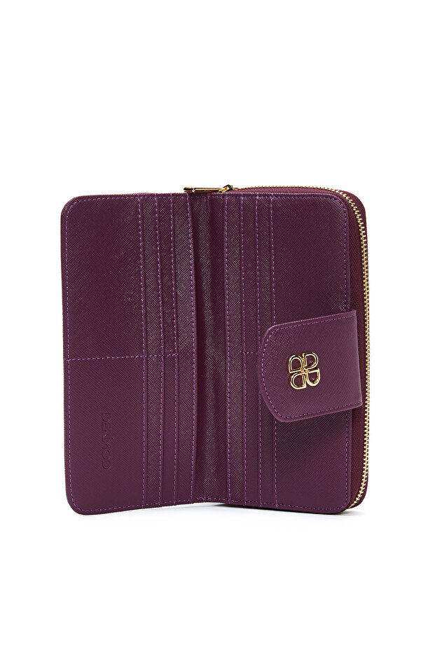 Kadın Mor Cüzdan 000A2D502426 - 5