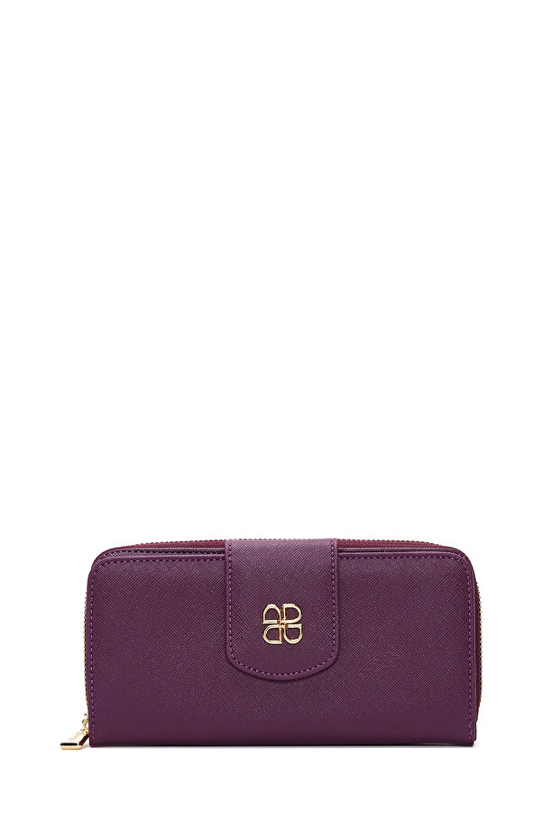 Kadın Mor Cüzdan 000A2D502426 - 1