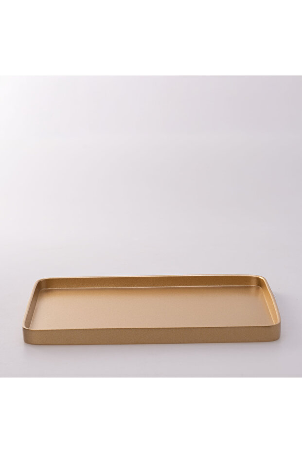 Victoria Rectangular Tray Large Gold - 1