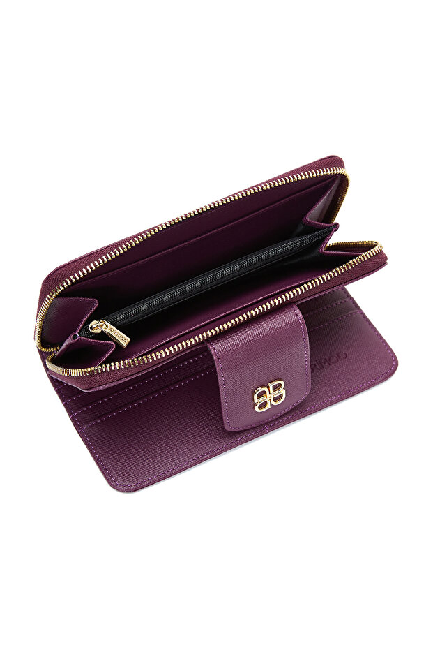 Kadın Mor Cüzdan 000A2D502426 - 7