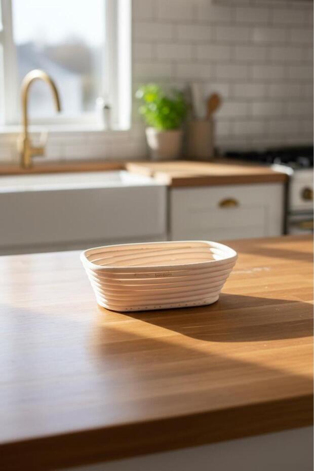 بودر - سلة خبز مستطيلة 20 سم - 4