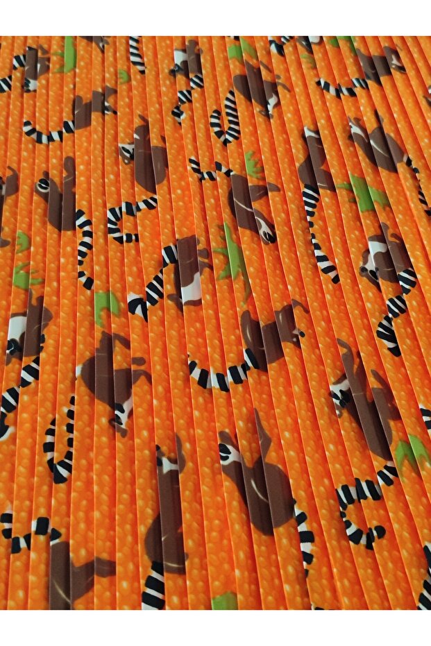 PİLİSELİ DESENLİ FULAR(70X70cm) - 4