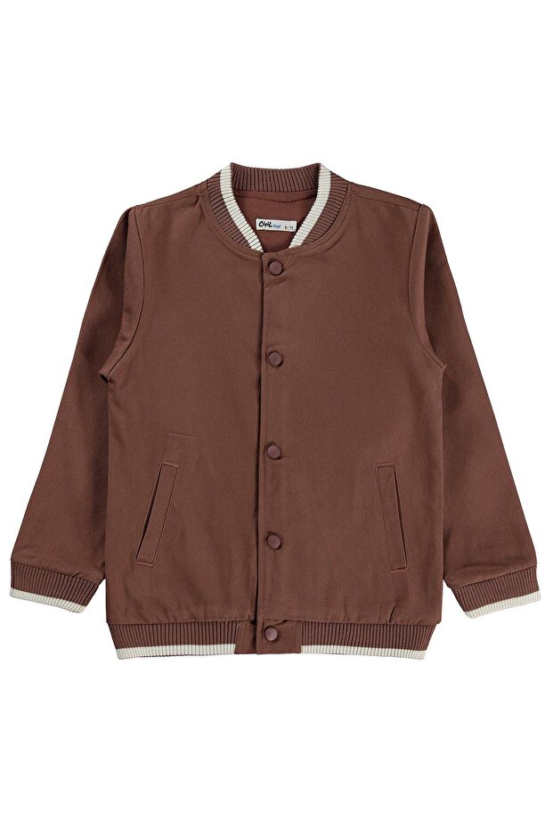 Kolej Ribanalı 6-9 Years Old Jacket - Brown 6-7 Years Old