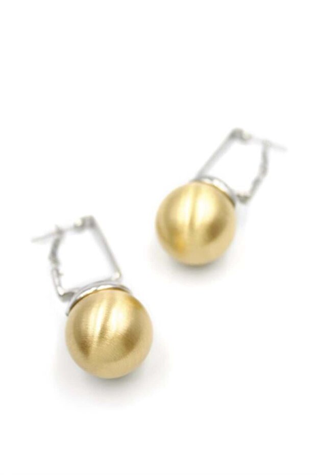 حلق كروي - ذهبي - 2