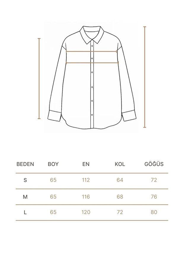 İşlemeli oversize gömlek - 9