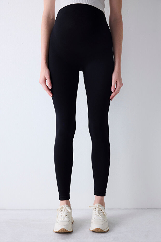 Siyah Hamile Tayt - 2