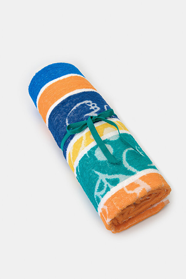 Erkek Dino Renkli Havlu - 2