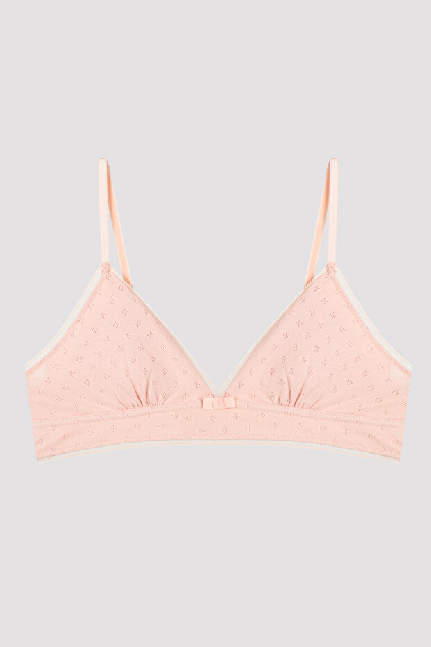 My First Bra Basic Pointel Pamuklu 2li Sütyen - 3