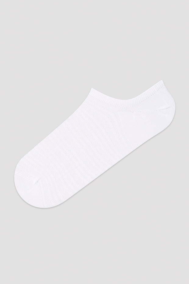 3 Çift Microfiber Spor Sneaker Çorap - 3